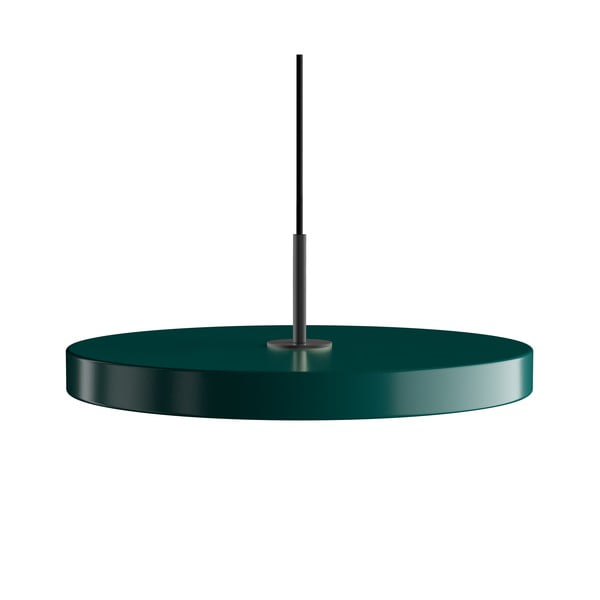 Tamno zelena LED viseća svjetiljka s metalnim sjenilom ø 43 cm Asteria Medium – UMAGE