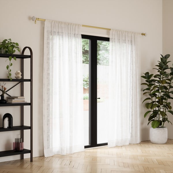 Čelična produžna karniša 107 - 305 cm Pleat - Umbra-image-3