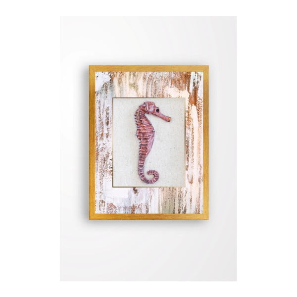 Zidna slika na platnu Tablo Centar Seahorse, 29 x 24 cm