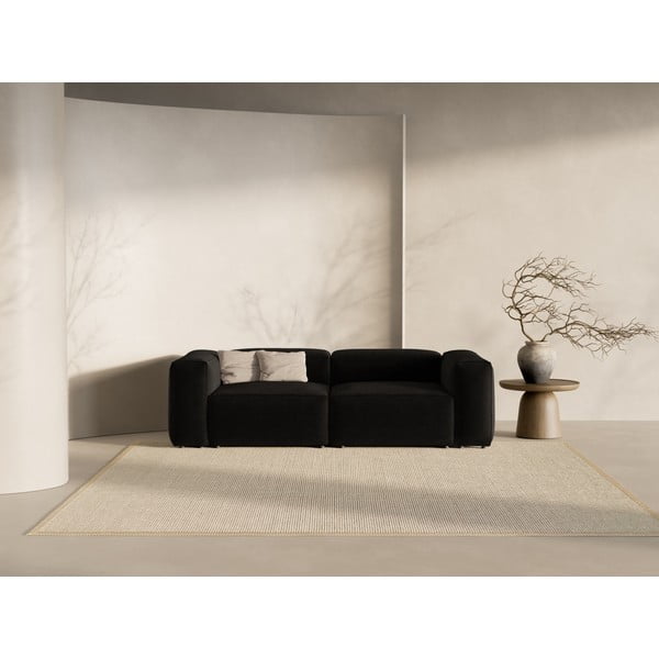 Crna sofa 264 cm Bergamo – Cosmopolitan Design-image-1