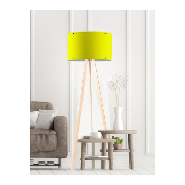 Žuta Jednostavna podna svjetiljka