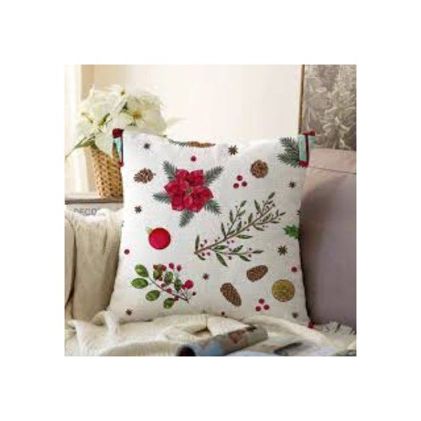 Ukrasna jastučnica s božićnim motivom 43x43 cm Merry Christmas – Mila Home-image-1