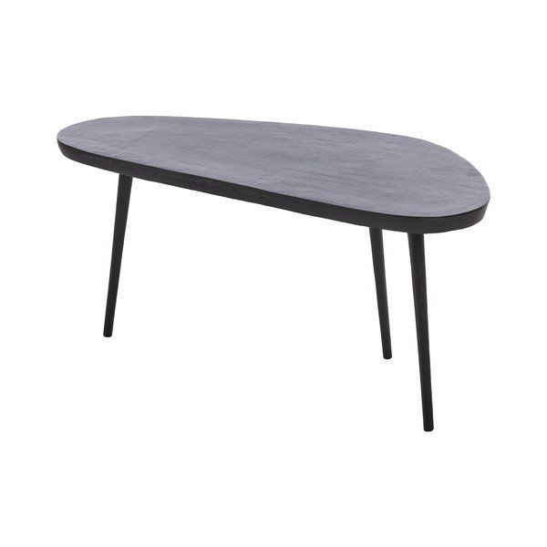 Crni metalni stolić za kavu 42x87 cm Puno – Light & Living