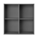 Antracitno siva viseća biblioteka 70x70 cm Mistral – Hammel Furniture