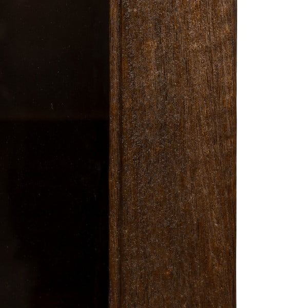 Smeđa vitrina od masivnog manga 40x180x40 cm Ravi – Ixia-image-4