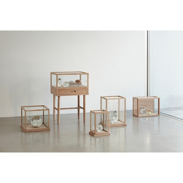 Hübsch Haleo manja staklena vitrina-image-1