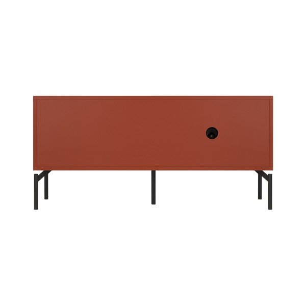 TV komoda boja terakote 116x55x42 cm Met Mini – noo.ma-image-3