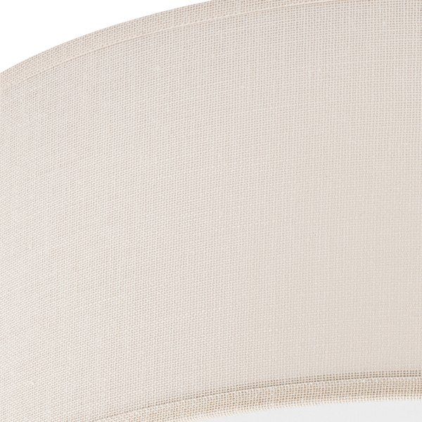 Krem stropna svjetiljka s tekstilnim sjenilom ø 45 cm Vivian – LAMKUR-image-4