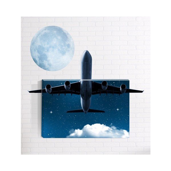 Zidna 3D slika Mosticx Plane, 40 x 60 cm