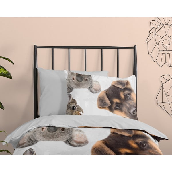 Pamučna dječja posteljina za krevet za jednu osobu/za produženi krevet 140x220 cm Semmie – Good Morning-image-2