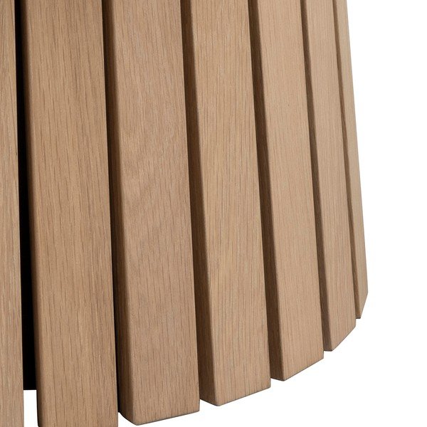 Okrugli stolić u dekoru hrasta ø 80 cm Christo - Actona-image-4