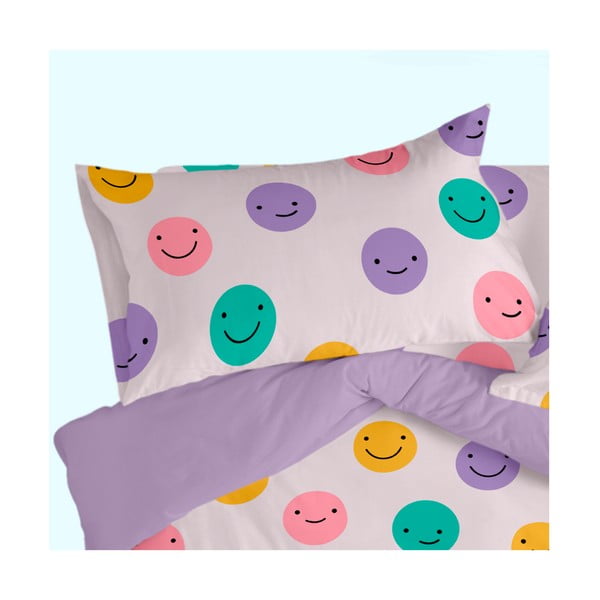 Jastučnice u setu 2 kom 50x75 cm Funny faces – Aware-image-1