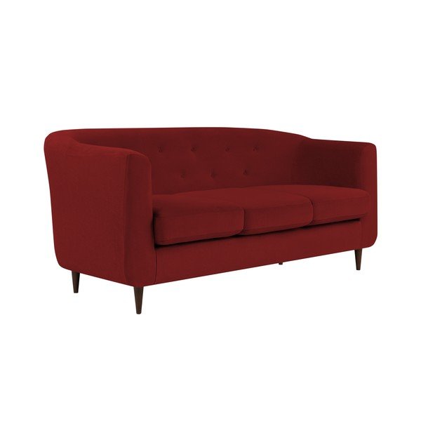 Crvena sofa Kooko Home Love, 175 cm-image-2
