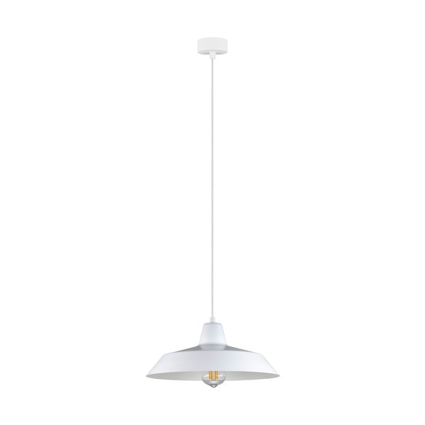 Bijela viseća svjetiljka Sotto Luce Cinco, ∅ 35 cm