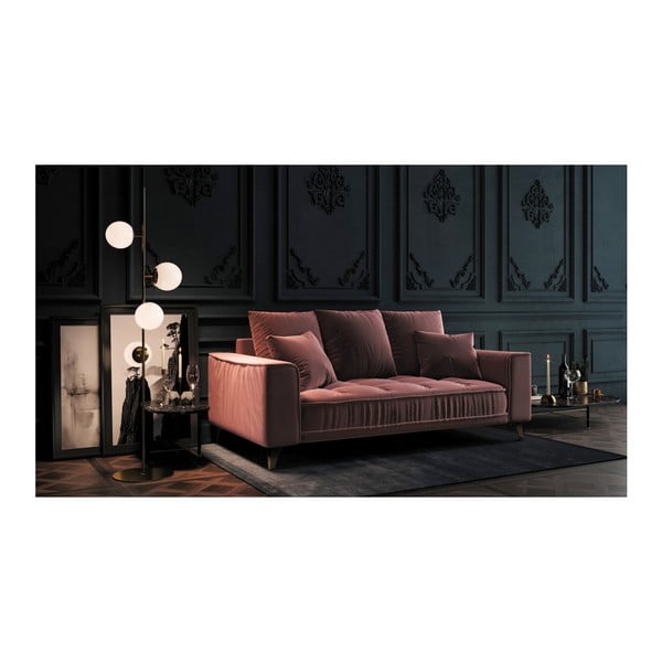 Tamnozelena sofa od baršuna Devichy Chloe, 204 cm-image-3