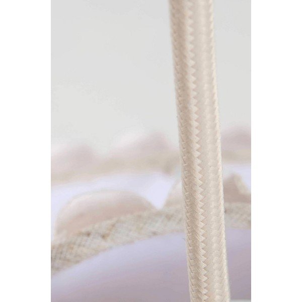 Bež lanena viseća svjetiljka ø 40 cm Alina – Jotex-image-3
