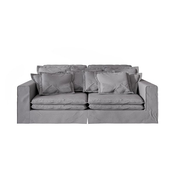Svijetlo siva sofa 236 cm Nora – Ropez