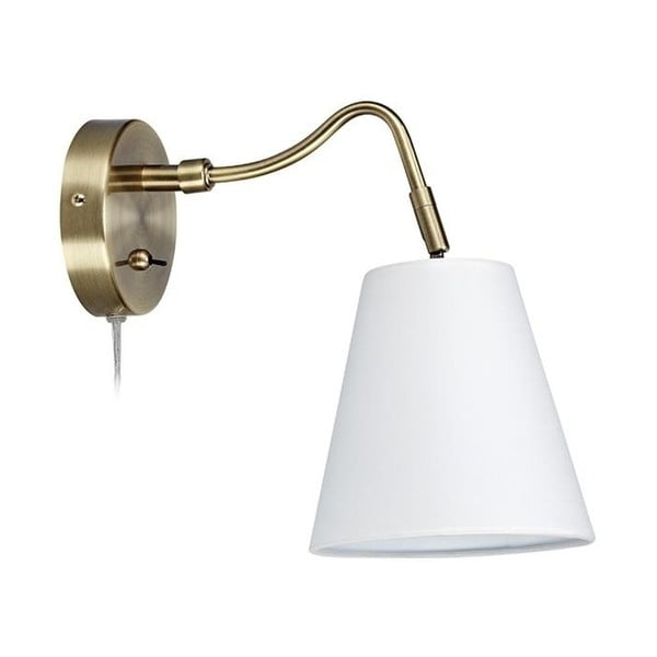 Zidna lampa u bijelo-zlatnoj boji Markslöjd Tindra