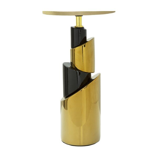 Bijela stolna lampa sa zlatnim dizajnom Mauro Ferretti Tower-image-3