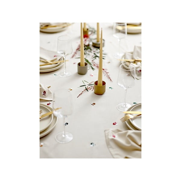 Pamučan stolnjak 140x220 cm Hearts Embloidery – Södahl-image-2