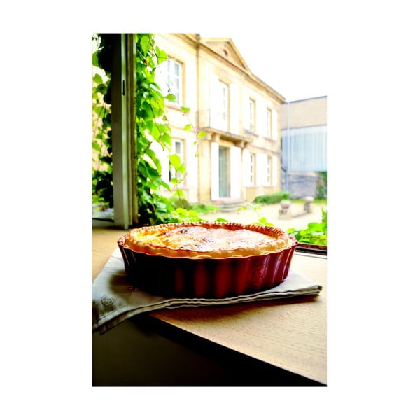 Crveni keramički kalup za tortu Emile Henry, ⌀ 28 cm-image-3