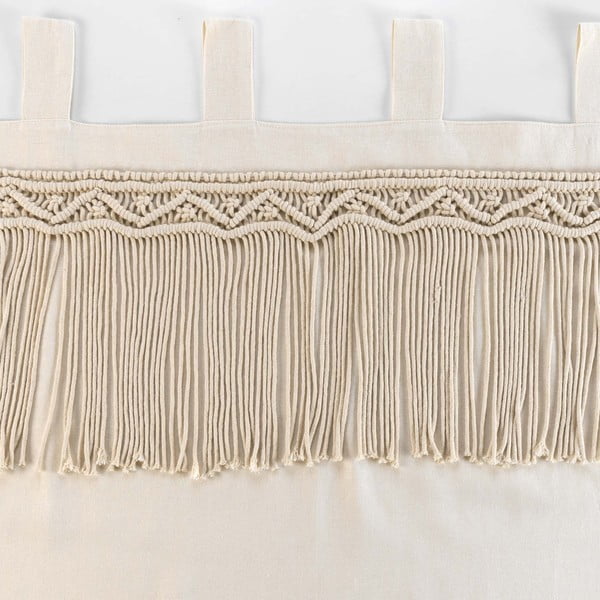 Bež zavjesa 140x240 cm Samaya – douceur d'intérieur-image-3