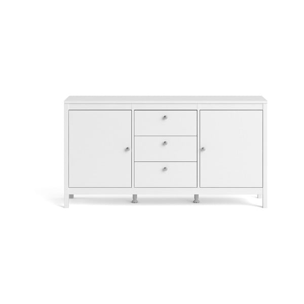 Bijela niska komoda 151x80 cm Madrid – Tvilum-image-2