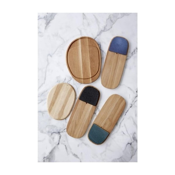 Daska za rezanje od hrastovog drveta Bitz Quercus, 45 x 33,5 cm-image-1