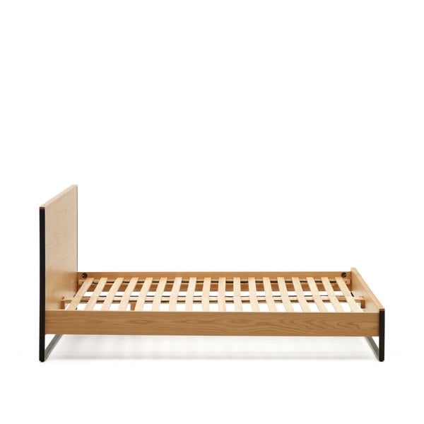 Bračni krevet s podnicom 160x200 cm u prirodnoj boji Taiana – Kave Home-image-3