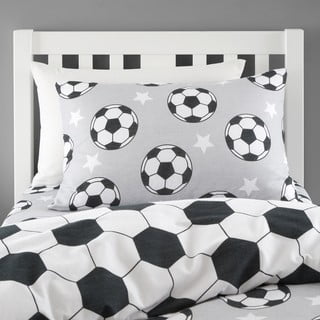 Flanelska dječja posteljina za krevet za jednu osobu 135x200 cm Football Stars – Catherine Lansfield