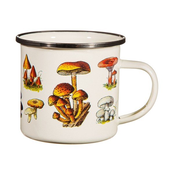Krem emajlirana dječja šalica Vintage Mushroom - Sass & Belle