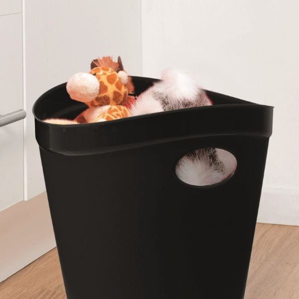 Crni koš za papir Addis Flexi, 27 x 26 x 34 cm-image-1