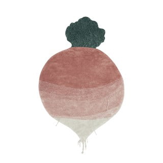Ružičasti periv/ručno rađen pamučan dječji tepih 100x150 cm Ramona the Radish – Lorena Canals