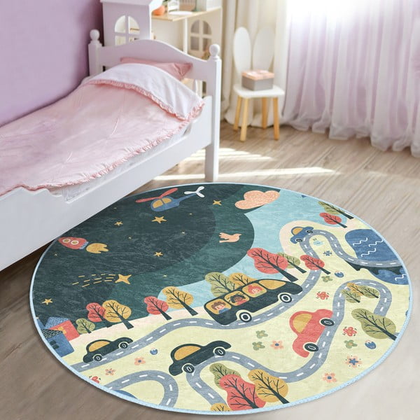 Dječji tepih ø 120 cm Comfort – Mila Home-image-3