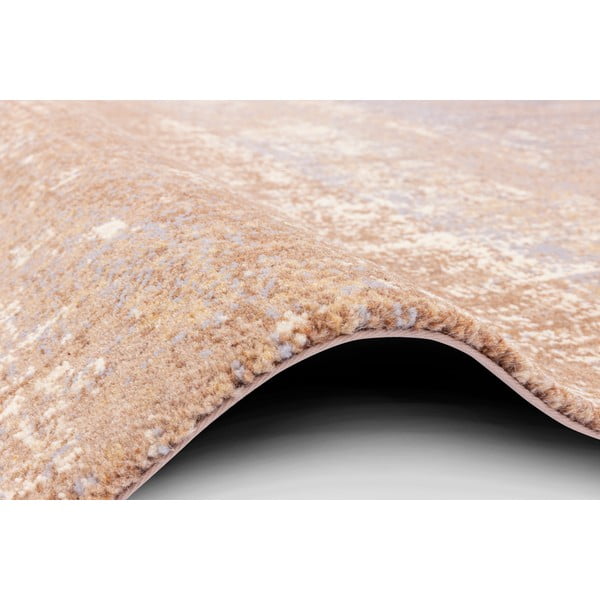 Smeđi vuneni tepih 133x180 cm Layers – Agnella-image-2