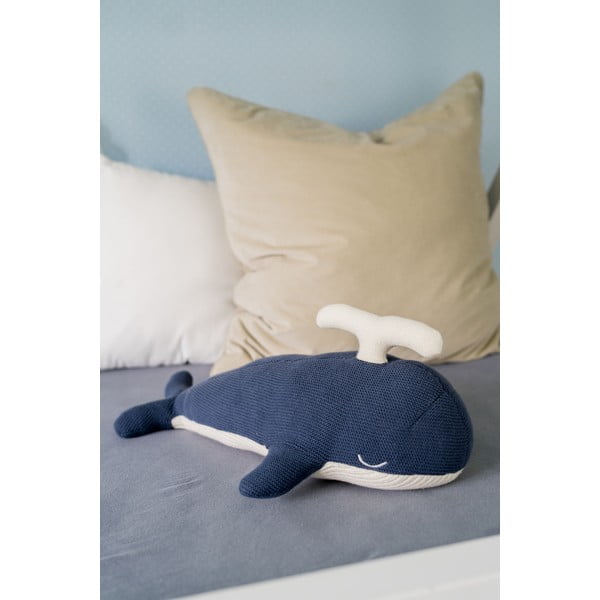 Plavo-bijela igračka Kindsgut Whale-image-1