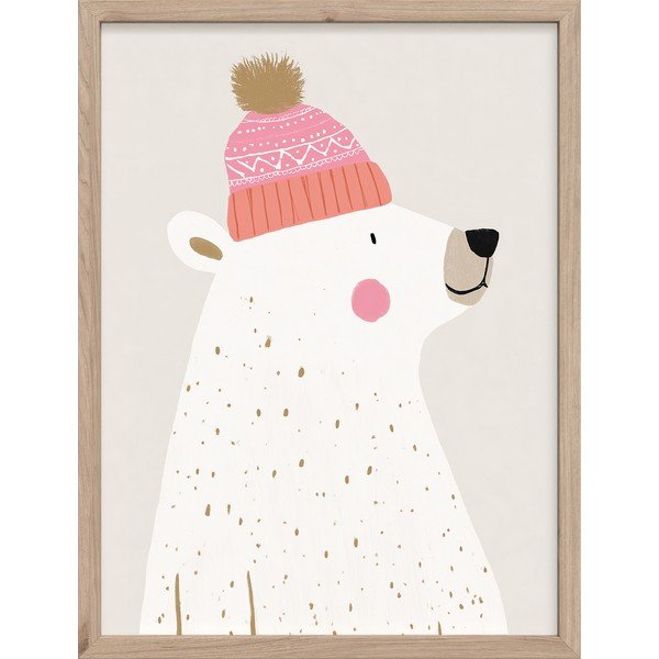 Dječja slika 30x40 cm White Bear – Styler