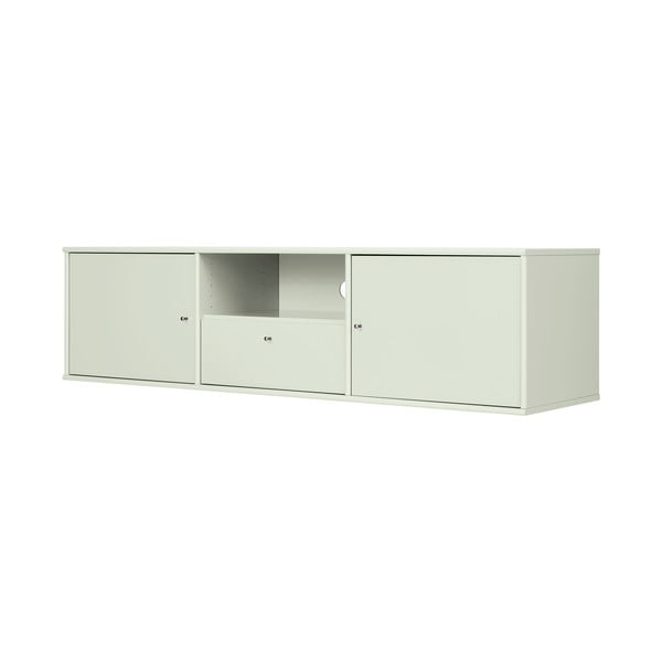 Mentol zelena TV komoda 161x42x45 cm Mistral – Hammel Furniture-image-1