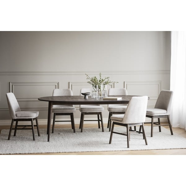 Dodatna ploča za stol od punog hrasta 105x40 cm Tyler – Rowico-image-2