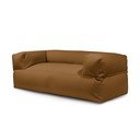 Smeđa vreća za sjedenje od bouclé tkanine Sofa MooG – SLOWDOWN