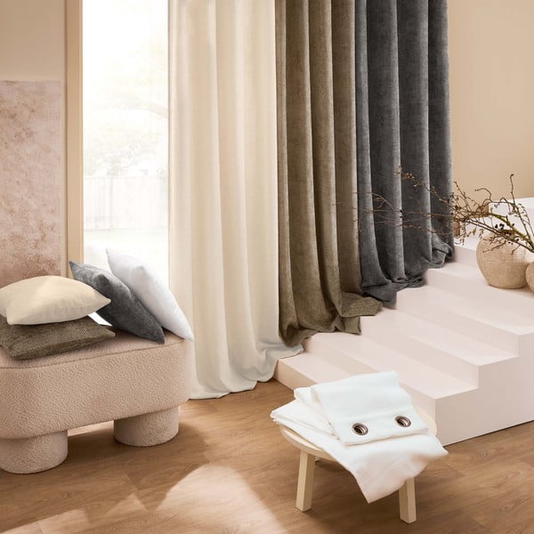 Ukrasni jastuk od šenila 45x45 cm Leo – douceur d'intérieur-image-2