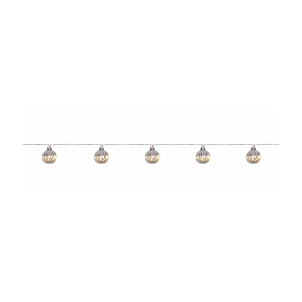 Prozirni LED rasvjetni lanac Markslöjd Solo, 10 lampica, dužina 210 cm