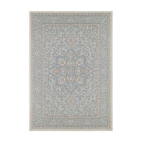 Plavo-bež vanjski tepih NORTHRUGS Anjara, 140 x 200 cm