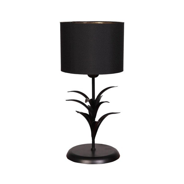 Crna stolna lampa Leaf - Magenta Home