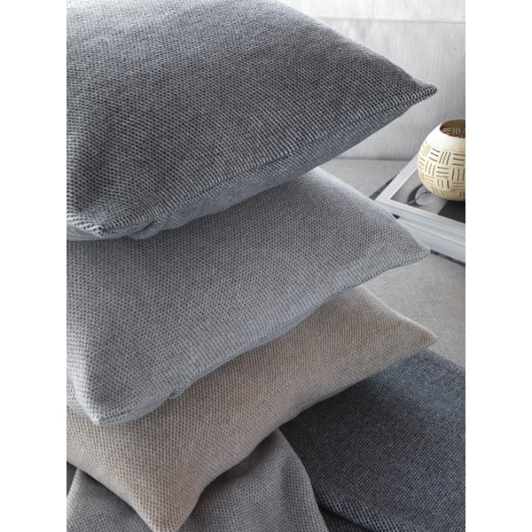 Svijetlosiva jastučnica Euromant Ruby, 45 x 45 cm-image-1