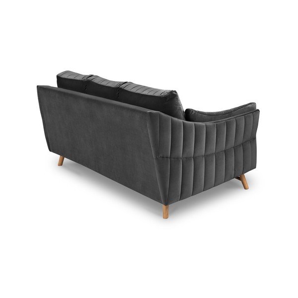 Tamno siva sofa od baršuna Interieurs 86 Elysée, 232 cm-image-3