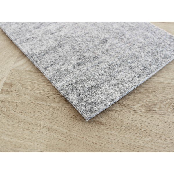 Metalik sivi filcani vuneni podmetač Wooldot Felt Coaster, 60 x 30 cm-image-1