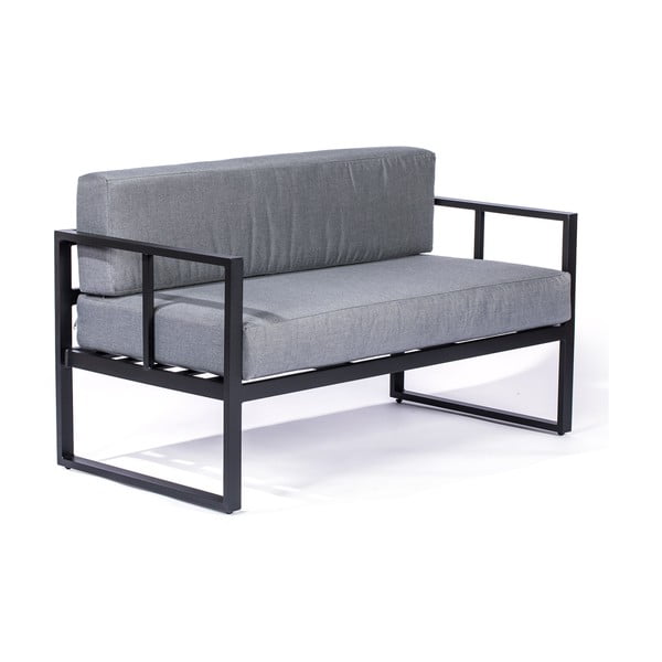 Grafitno sivi vrtni dvosjed Bonami Selection Bellisima-image-2