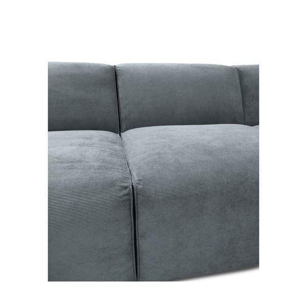 Siva kutna garnitura od samta (s desnim kutom) Sting – Scandic-image-1