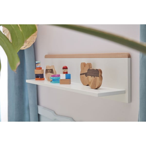 Bijela zidna polica Pinio Snap-image-1